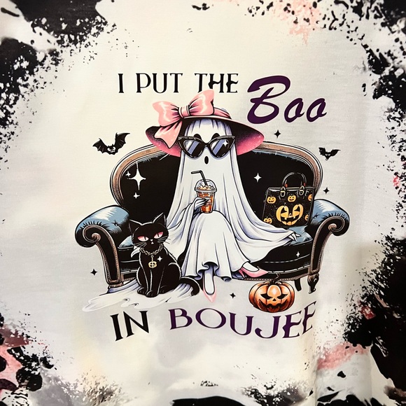 NWT Halloween Boo in Boujee tee - Picture 3 of 8